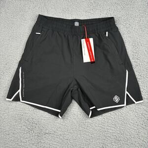 Baseball Lifestyle 101 Off Field Training Shorts Mens Small Black Athletic NWT